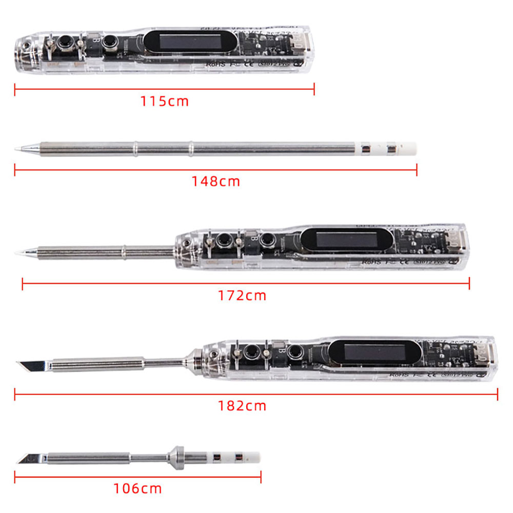 SEQURE SI012 プロインテリジェント OLED 電 - Industrial Laser Soldering Iron のレビューと価格