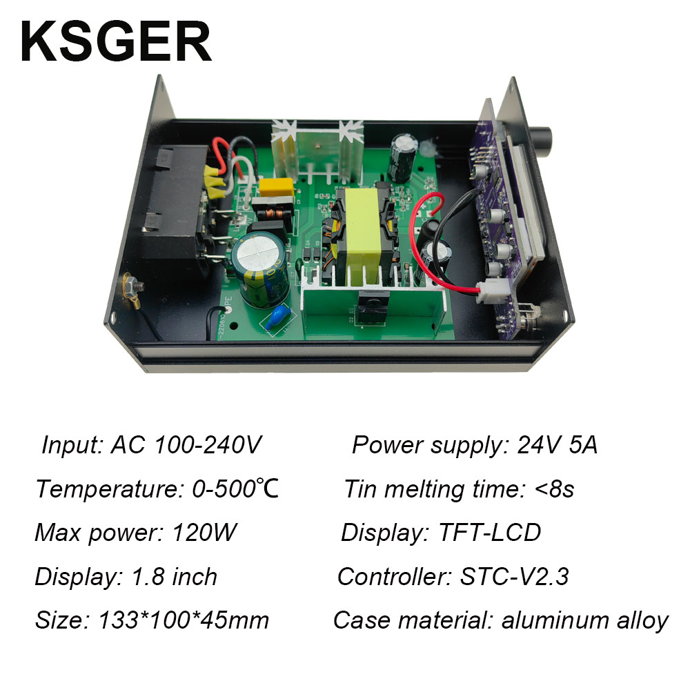 KSGER T12 はんだステーションアイロンのヒント ST - Industrial Laser Soldering Iron のレビューと価格