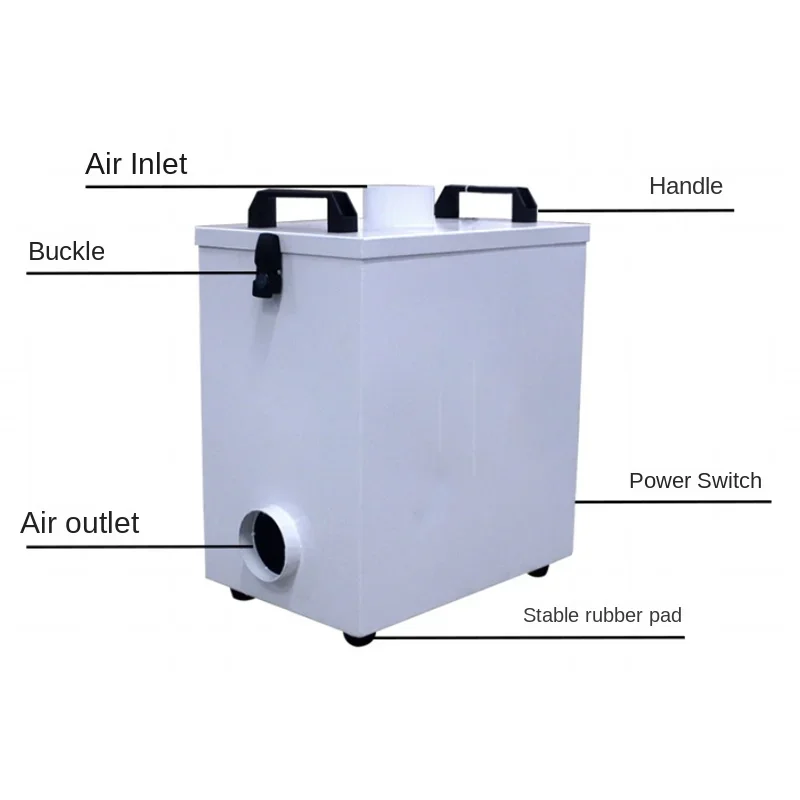 120W産業用純空気排煙装置、レーザーマーキング彫刻切断機用 - Industrial Laser Fume Extractor のレビューと価格