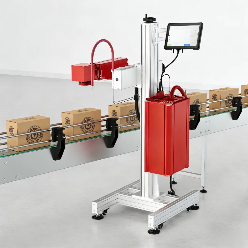 非接触式永久飛行レーザーマーカー、あらゆる産業の包装、金属、 - Industrial Laser Packaging のレビューと価格