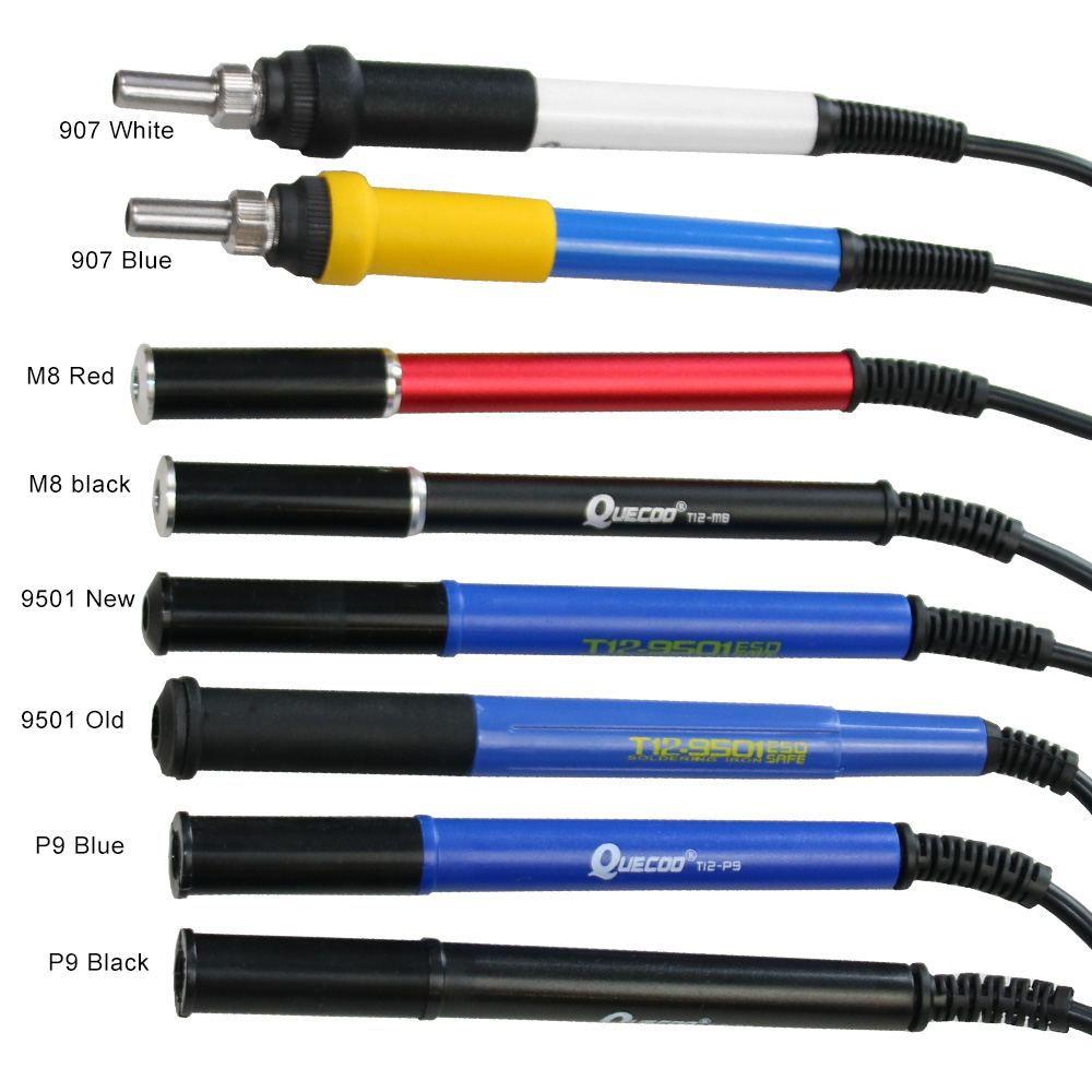 QUECOO 4pin T12-M8 9501 907 P9 - Industrial Laser Soldering Iron のレビューと価格