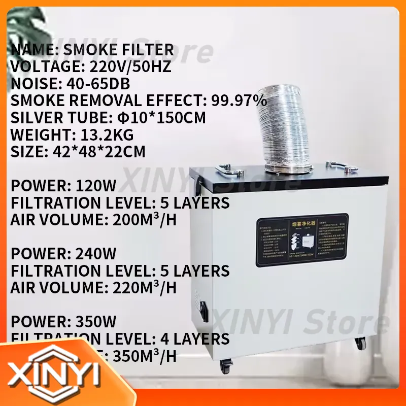 新型240Wピュアエア排煙装置、CO2レーザーマーキングカッ - Industrial Laser Fume Extractor のレビューと価格